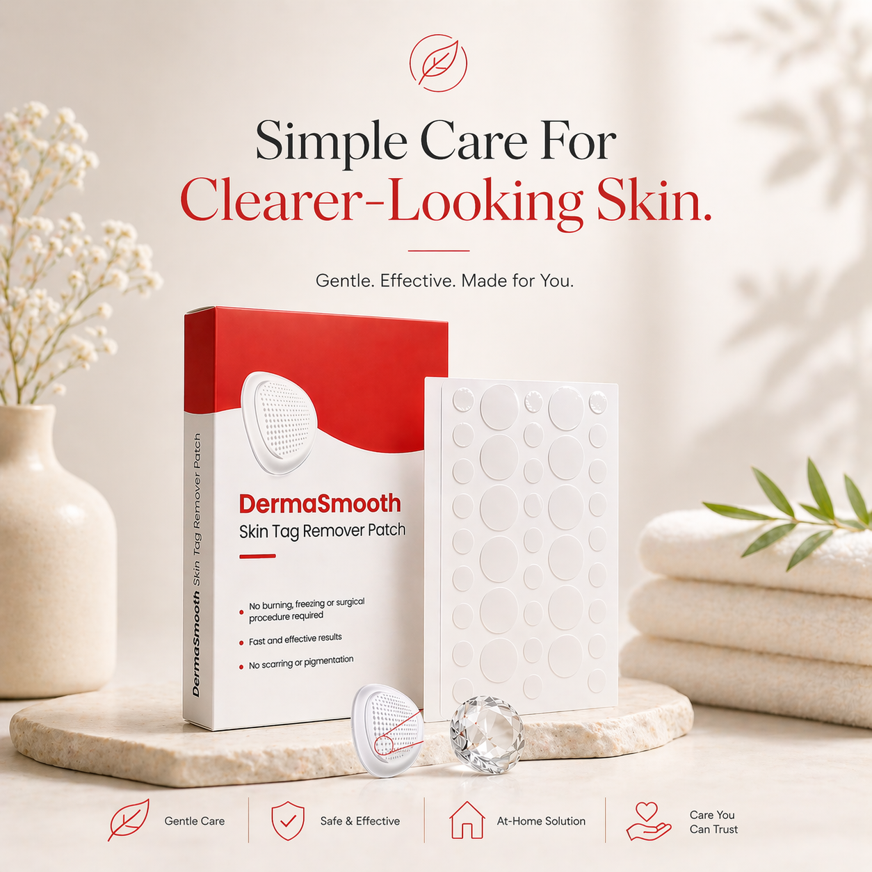 DermaSmooth Skin Tag Remover Patch