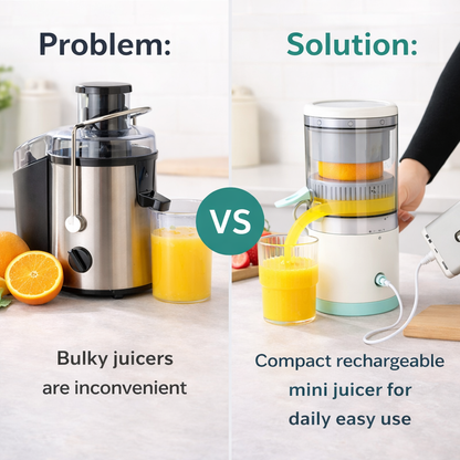 Portable USB Rechargeable Mini Juicer