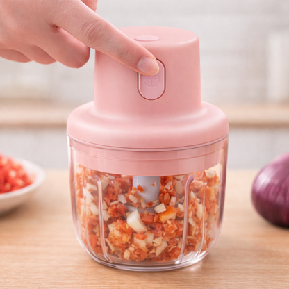 Electric food chopper wireless