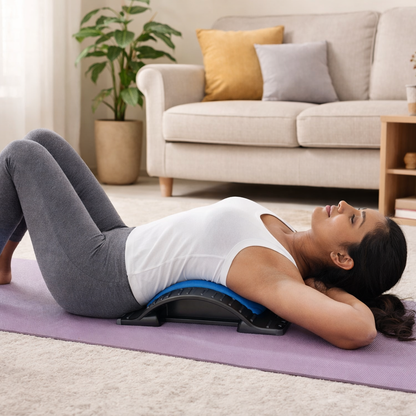 Multi-Level Back Stretcher for Back Pain Relief & Posture Support