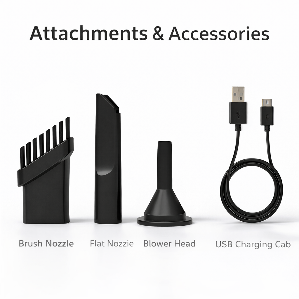Portable Wireless Vacuum & Air Duster