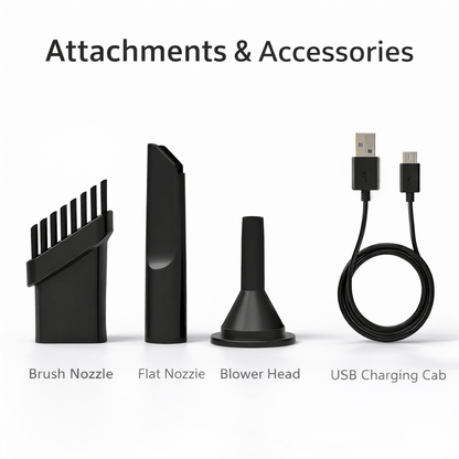 Portable Wireless Vacuum & Air Duster