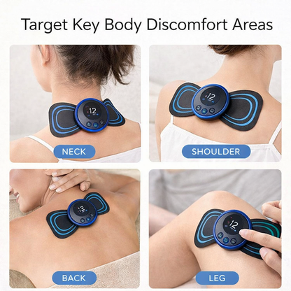 Reusable EMS Bioelectric Acupoints Massager Pad