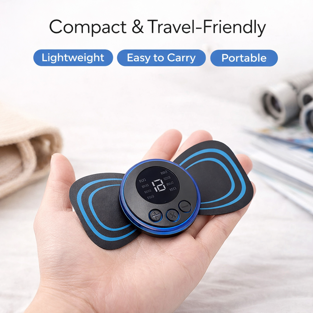 Reusable EMS Bioelectric Acupoints Massager Pad