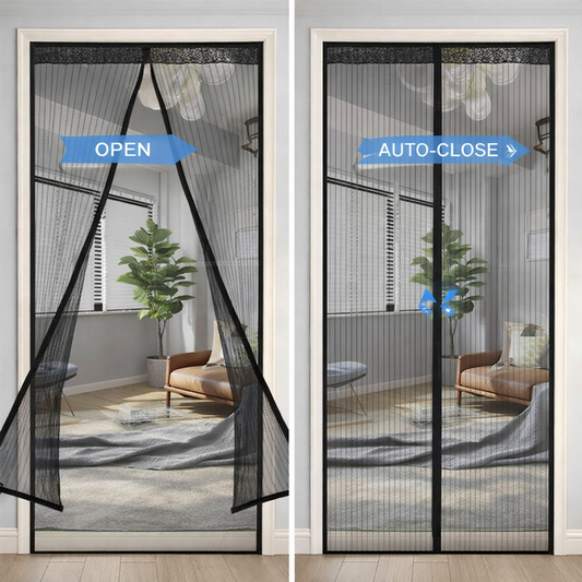 Magnetic Mosquito Mesh Door Curtain