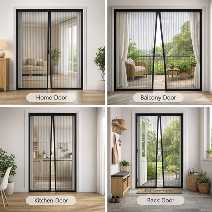 Magnetic Mosquito Mesh Door Curtain