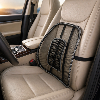 ErgoMesh Car Back Support Cushion