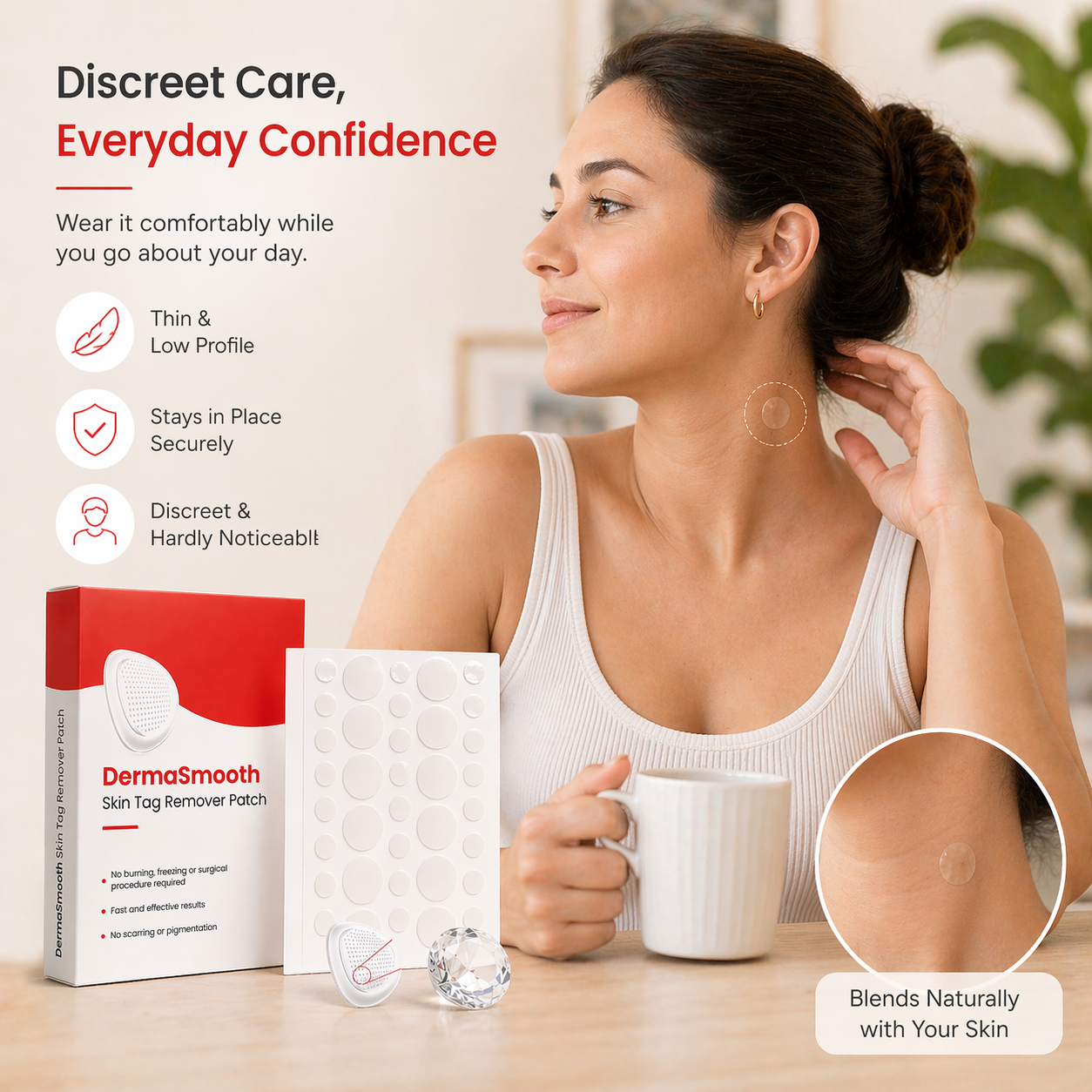 DermaSmooth Skin Tag Remover Patch