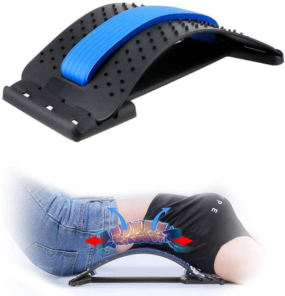 Multi-Level Back Stretcher for Back Pain Relief & Posture Support