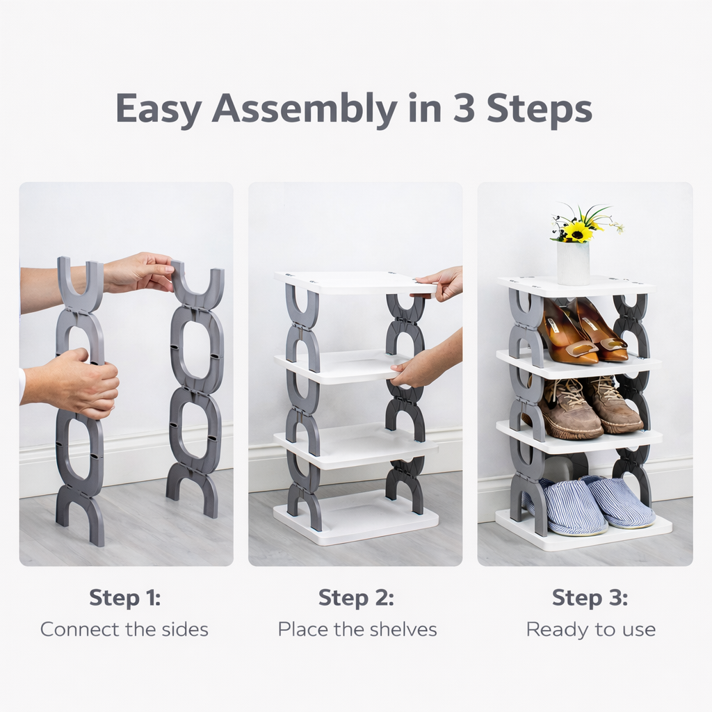 Multipurpose Footwear Shoe Rack Stand for Home