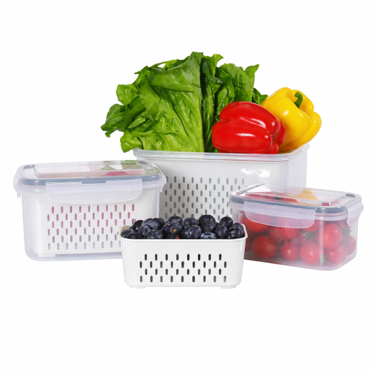 Nesting Fresh Food Storage Box Set with Lids