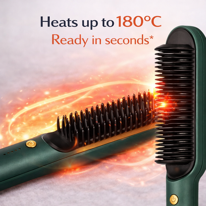 3-in-1 Hair Straightening Brush