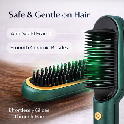 3-in-1 Hair Straightening Brush