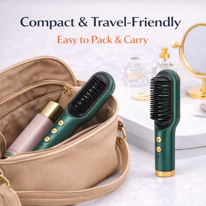 3-in-1 Hair Straightening Brush
