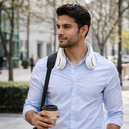 Portable Neck Fan – Hands-Free Bladeless Cooling Fan