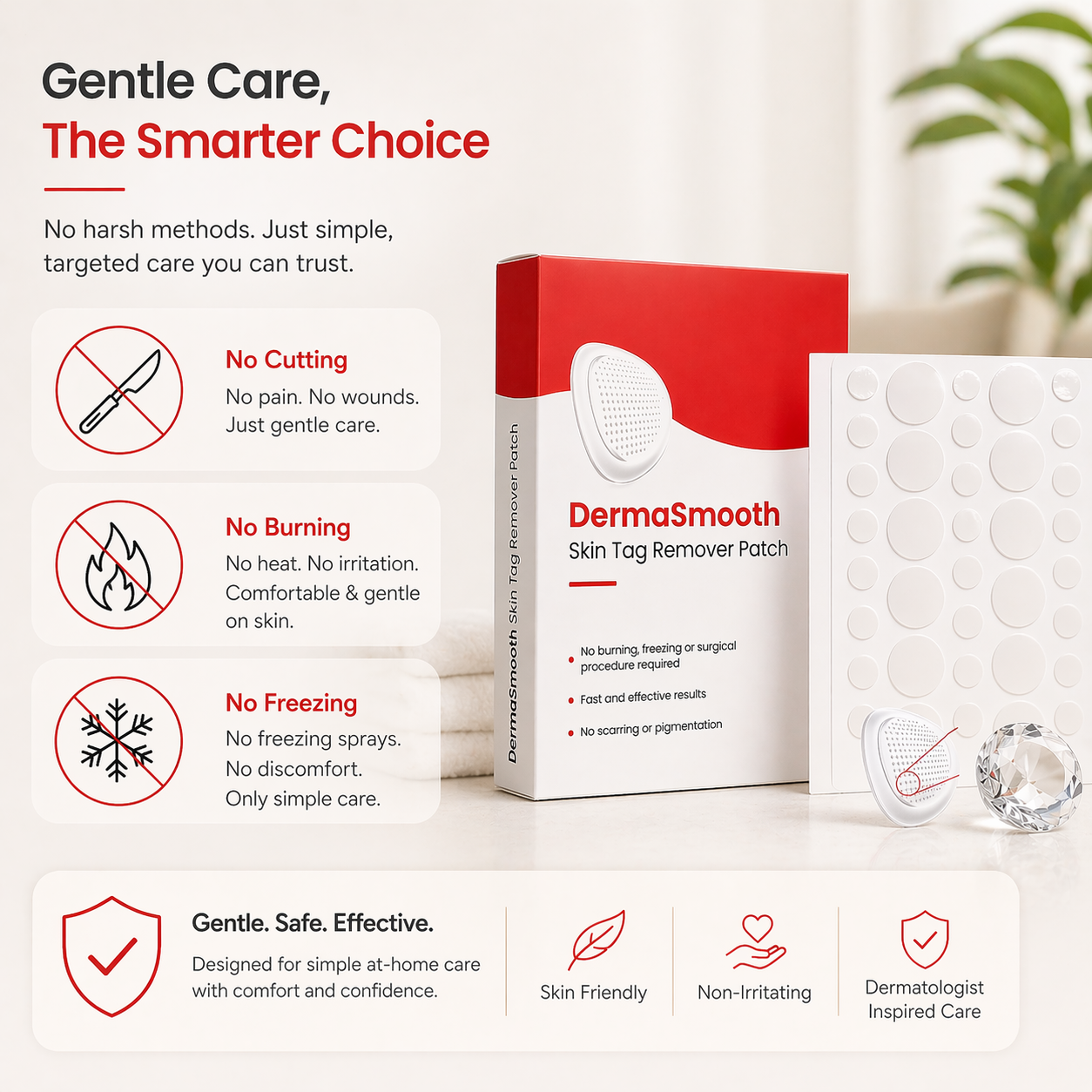 DermaSmooth Skin Tag Remover Patch