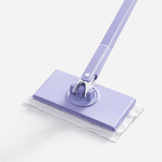 Easy-Clean Mini Mop With Auto Cloth Grip