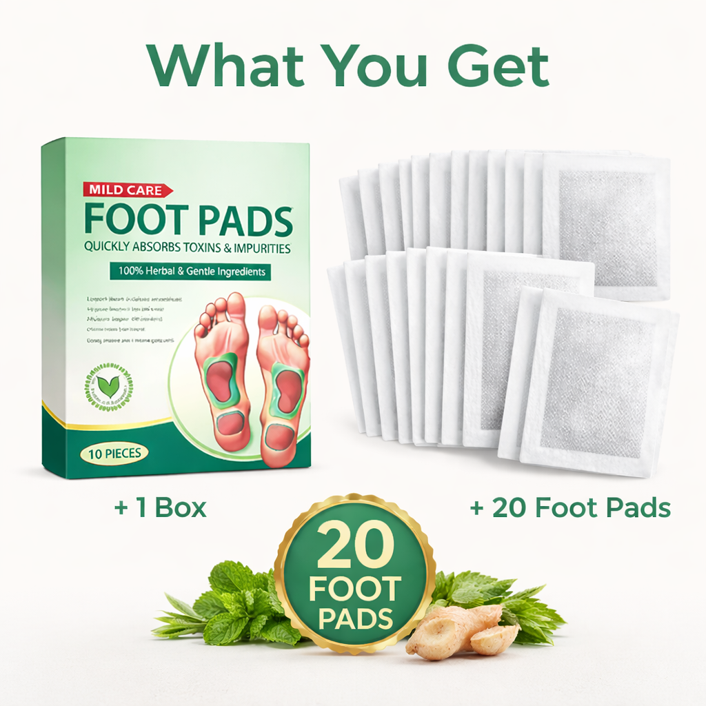 Detox Foot Patches – Buy 1 Get 1 FREE | 40 Patches | Feel Lighter Overnight