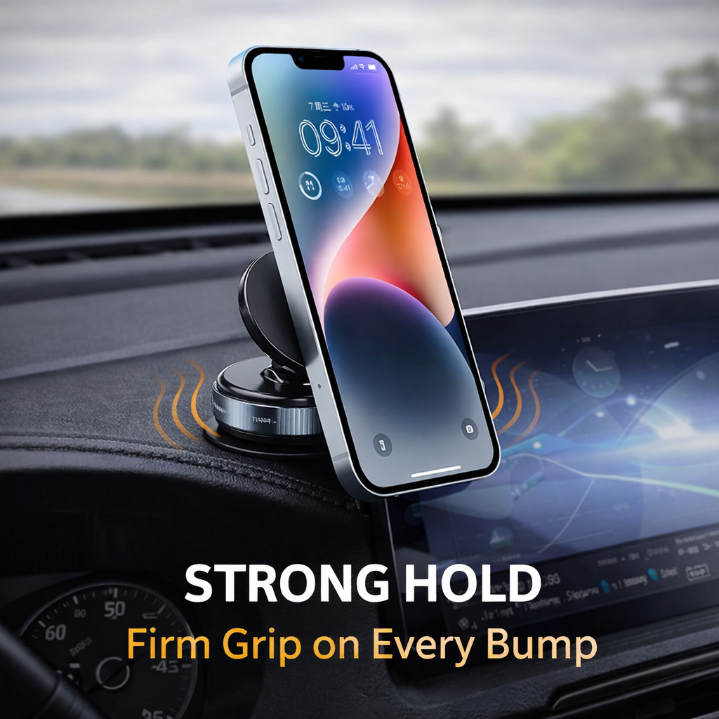 360° Magnetic Suction Phone Holder