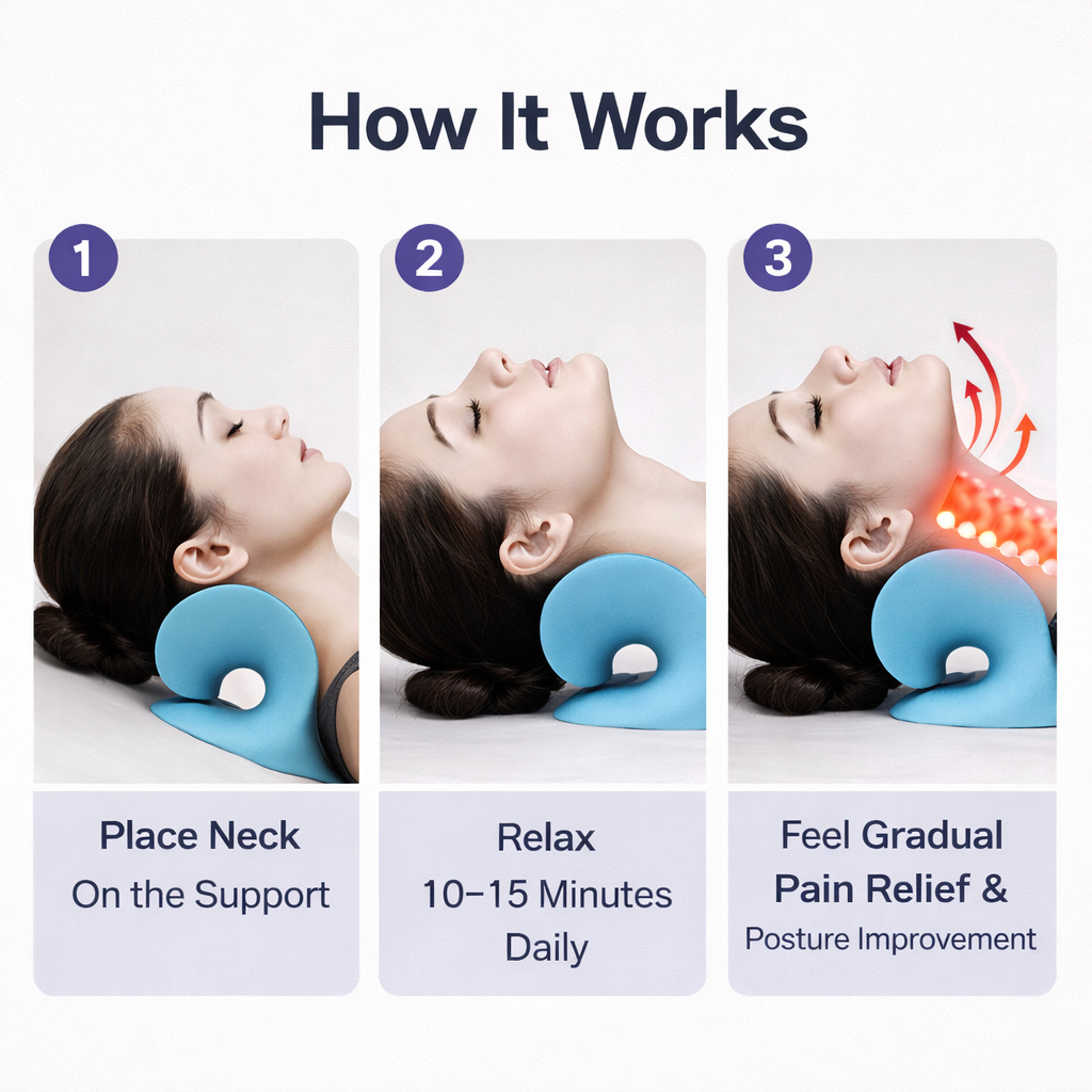 Neck Relax Posture Corrector Pillow